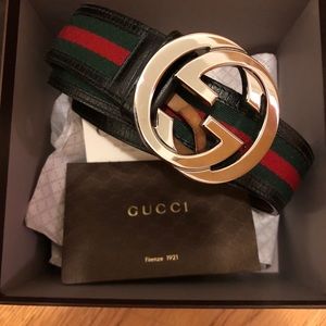 Authentic Men’s Gucci Belt Size 32-40